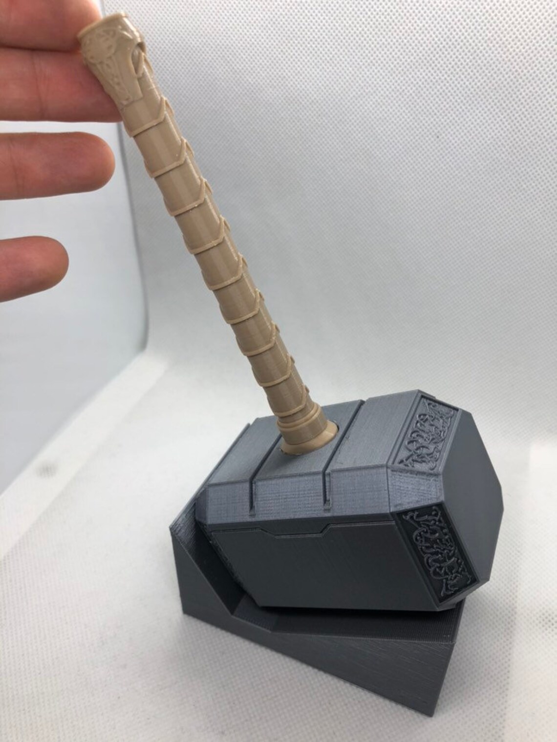 Mjolnir thor's Hammer Functional Pen and Paper Weight Etsy