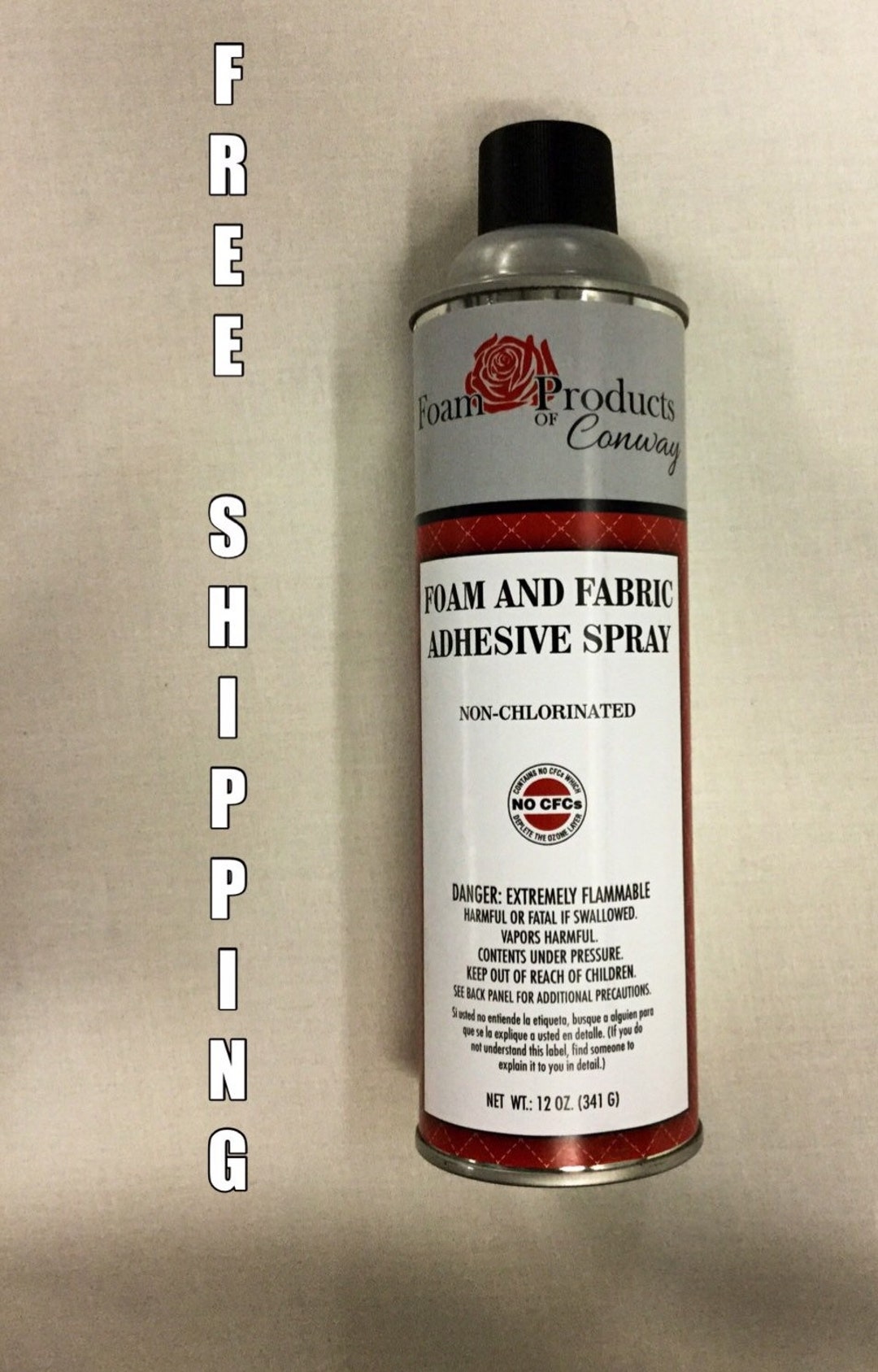 Foam and Fabric Adhesive Spray Professional Grade 