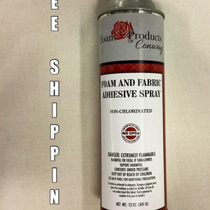 Foam and Fabric Adhesive Spray Professional Grade