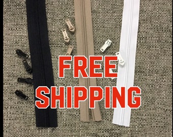 Zipper by the Yard