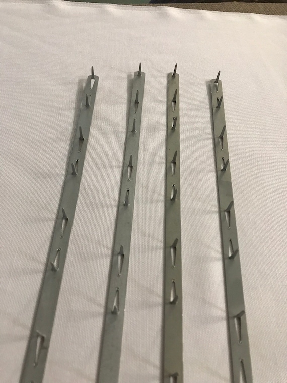 Straight Metal Tack Strips Upholstery Professional Grade 