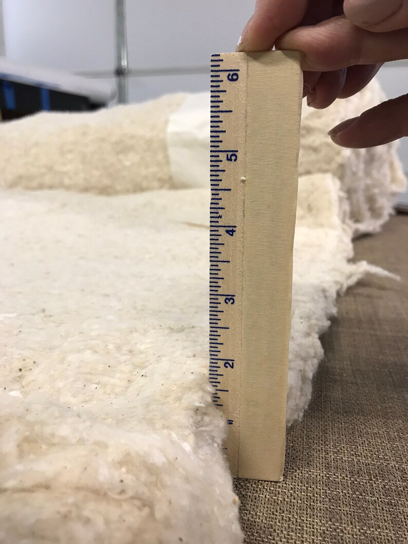 Cotton Upholstery Batting Waddingprofessional Graderaw Etsy