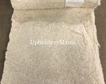 Cotton Upholstery Batting Wadding-Professional Grade-Raw Cotton