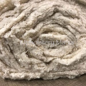 Cotton Upholstery Batting Wadding-Professional Grade-Raw Cotton image 4