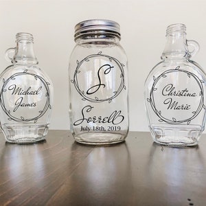 Unity Sand Ceremony Set, Unity Wedding Kit, Rustic Unity Set, Mason Jar Sand Set, Unity Candle Alternative, Unity Sand, Mason Jar Unity Sand