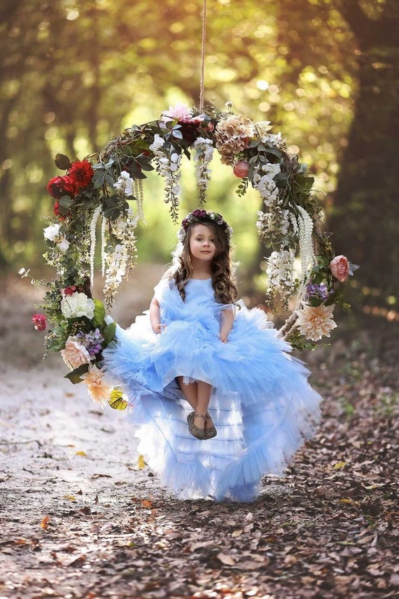 Robe Princesse Bébé Fille Manches Courtes Paillettes Pour Mariage Cérémonie - Or - Prêt-à-Porter