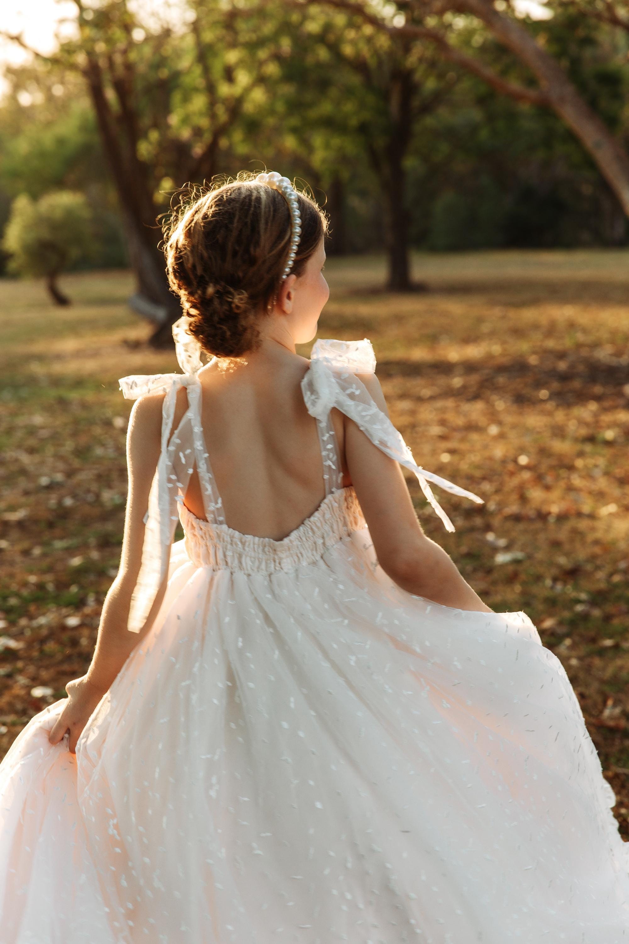 Beach Flower Girl Dress