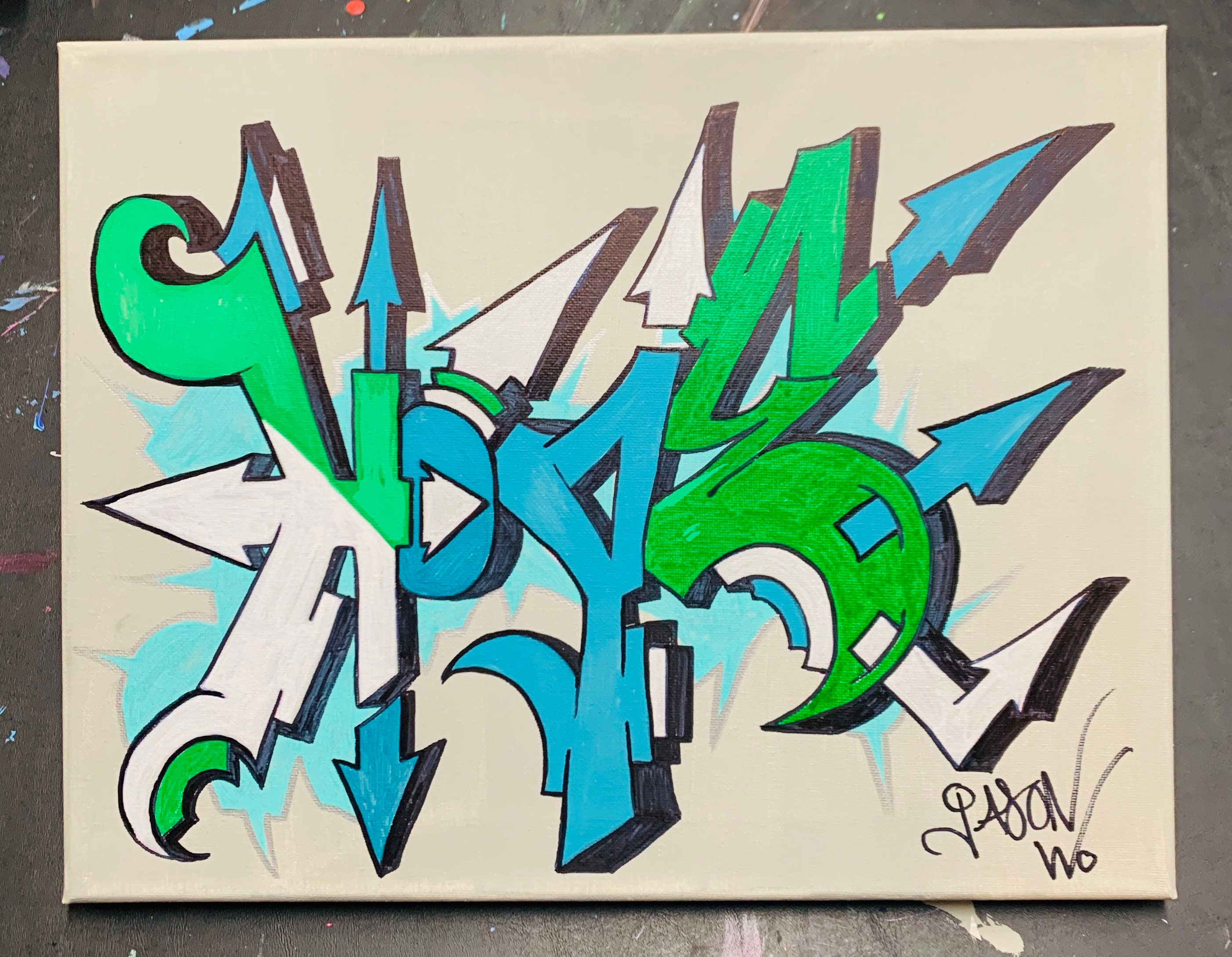 Jason In Graffiti Writing