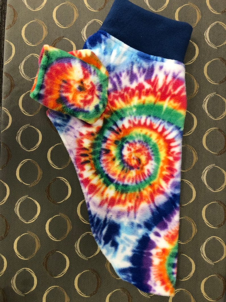 Tie dye Small Breed Dog Coat Poncho Etsy