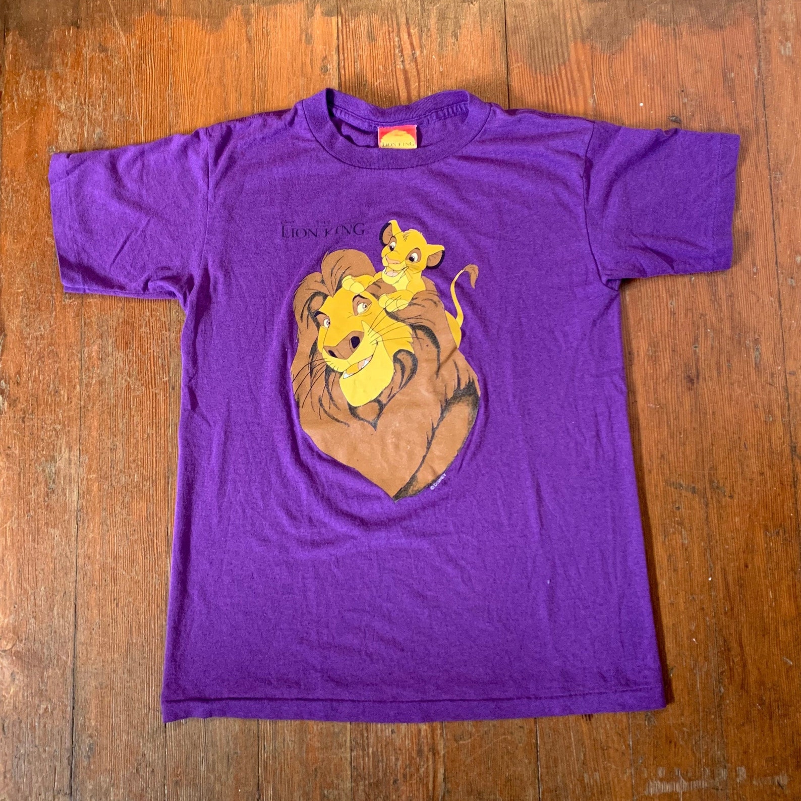 Vintage Disney the Lion King Simba & Mufasa T Shirt Single | Etsy