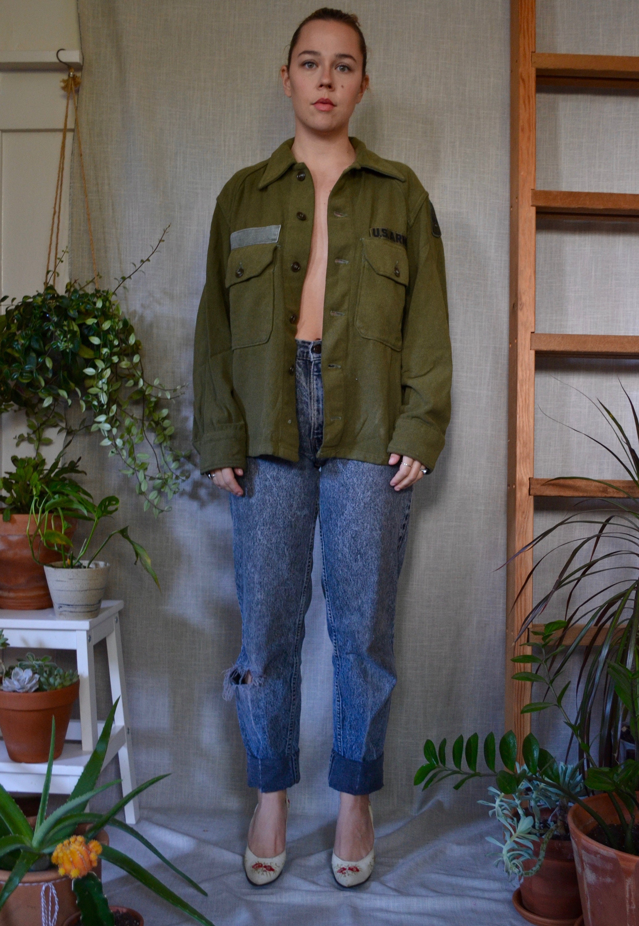 us army olive green jacket