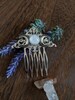 Goddess Hair Comb - Triple Moon Hair Jewelry - Handfasting Hair Comb - Moon Hair Pin - Moon Hair Jewelry - Witch Hair Accessories - Witchy
