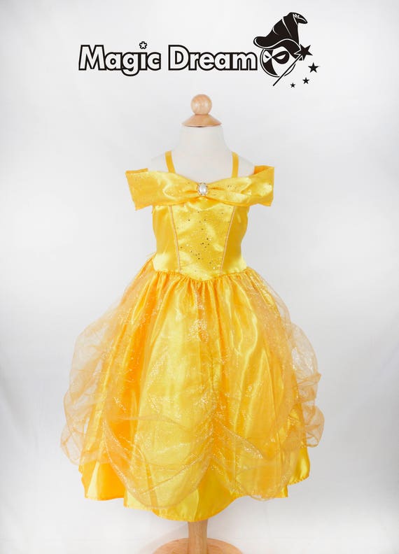 Princess Bella from Beauty & The Beast Girls Costume for Kids | Etsy