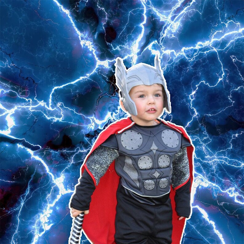Thor Boy's Costume for Kids Etsy