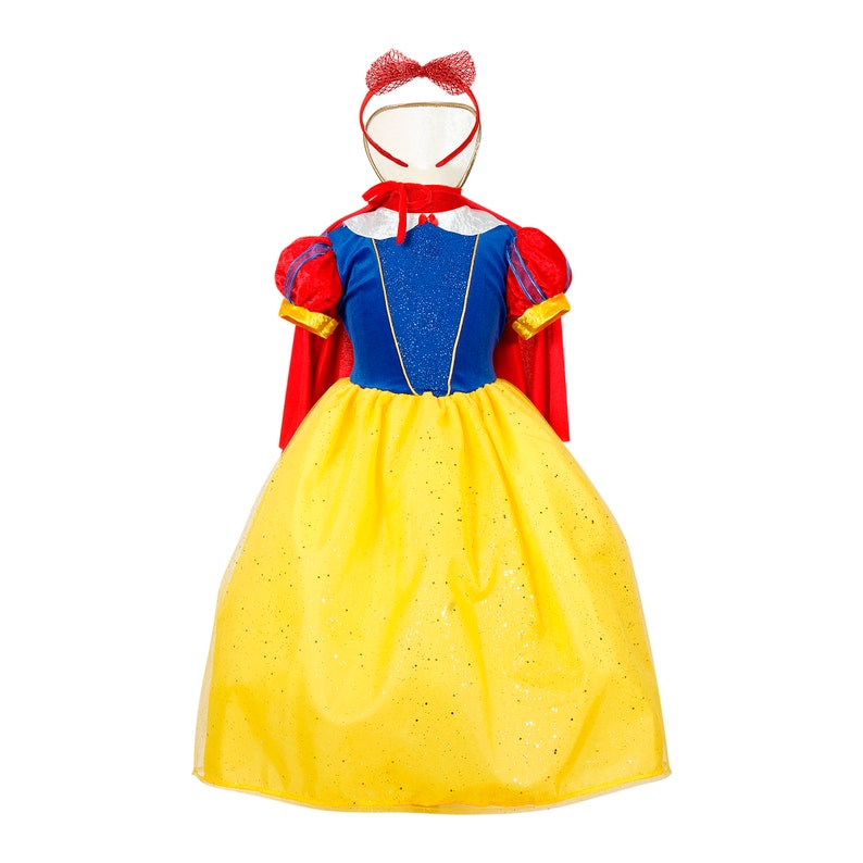Princess Snow White Girls Costume for Kids