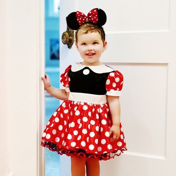 minnie mouse red costume
