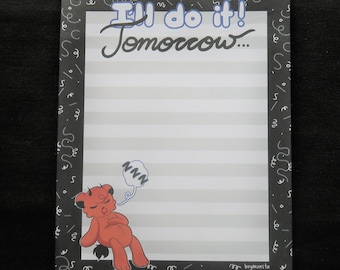 BAD BEAR Original Memopad