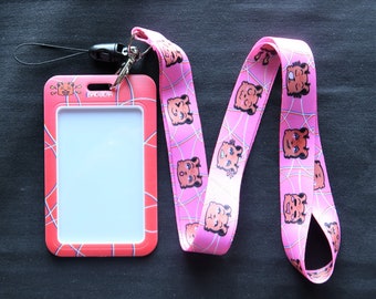 BAD BEAR Lanyard & Card Case