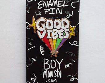 Good Vibes Hard Enamel Pin