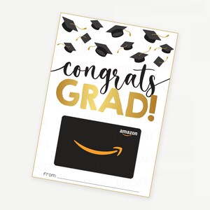 Gratulations-Geschenkkartenhalter, DRUCKBARE Abschluss-Geschenkkarte, High-School-College-Geschenkkarte, Klasse von 2021, benutzerdefinierter Geschenkkartenhalter