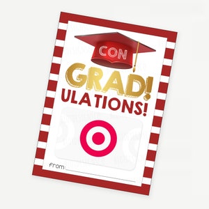 ConGRADulations Geschenkkartenhalter für Abschlussfeier, Abschlusskarte, Geschenkkarte für Abiturienten, Geschenkkarte