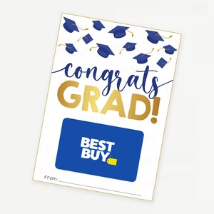 Einzigartige Geschenkkarte zum Abschluss, High School College Grad Geschenkkarte, Klasse von 2021, DRUCKBARE Geschenkkartenhalter