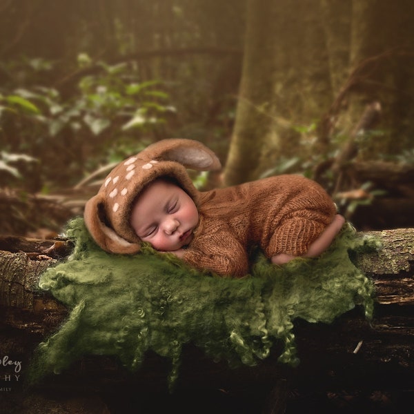 newborn digital backdrop. enchanted forest. digital background. Photoshop. Composite.