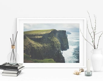 Cliffs of Moher, Ireland Photo (Travel Photography,Wall Art Prints,Printable Art,Printables,Digital Prints,Digital Download)