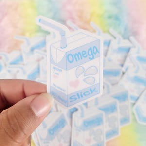 Omega Slick Sticker | Omegaverse | Fanfiction merch
