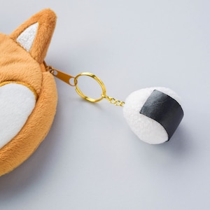 Onigiri Pom Pom Bag Charm