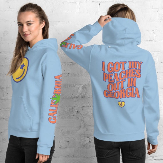 Melocotones Bieber Sudadera capucha / con - Etsy España