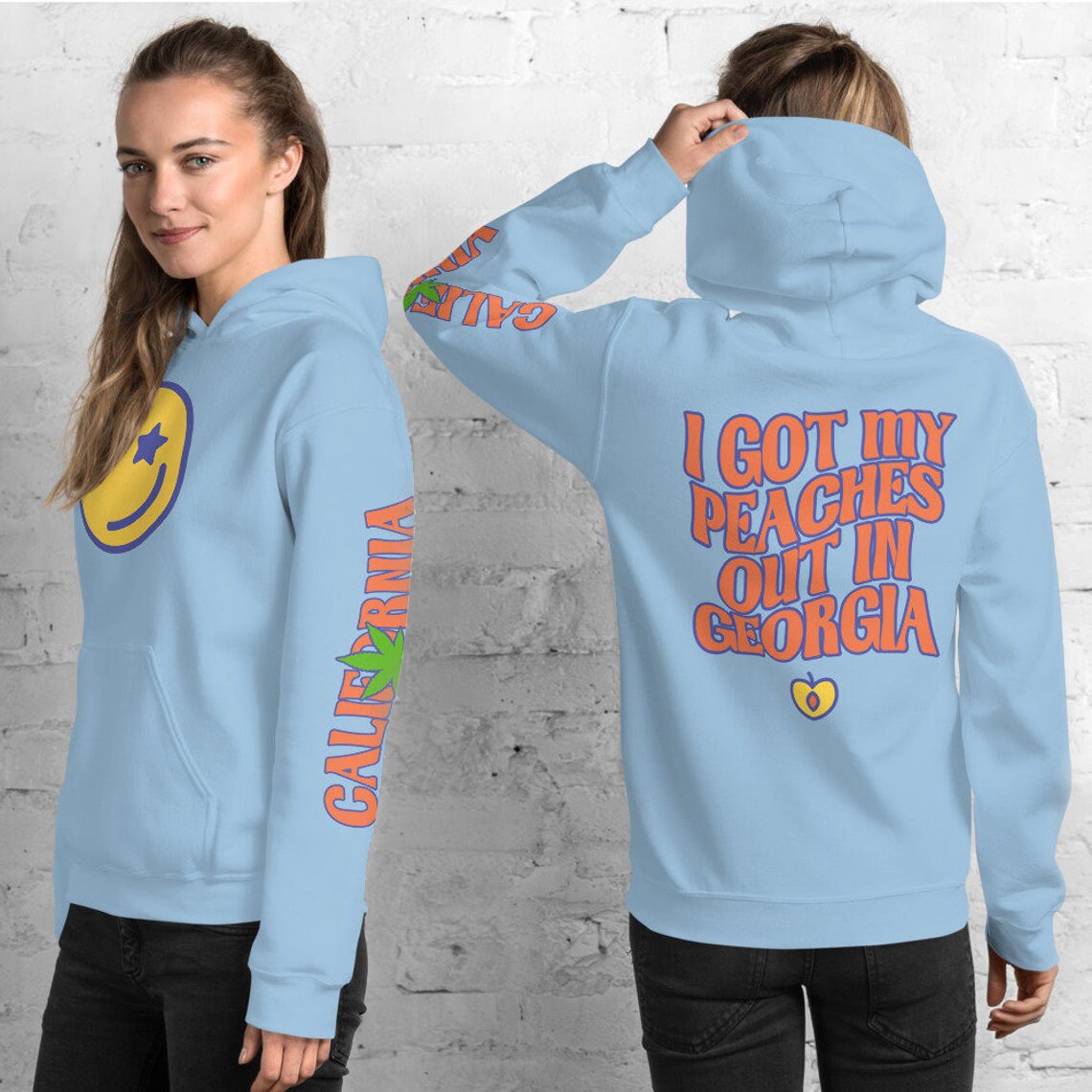 Peaches Justin Bieber Hoodie Oversized Hoodie Trendy - Etsy Ireland