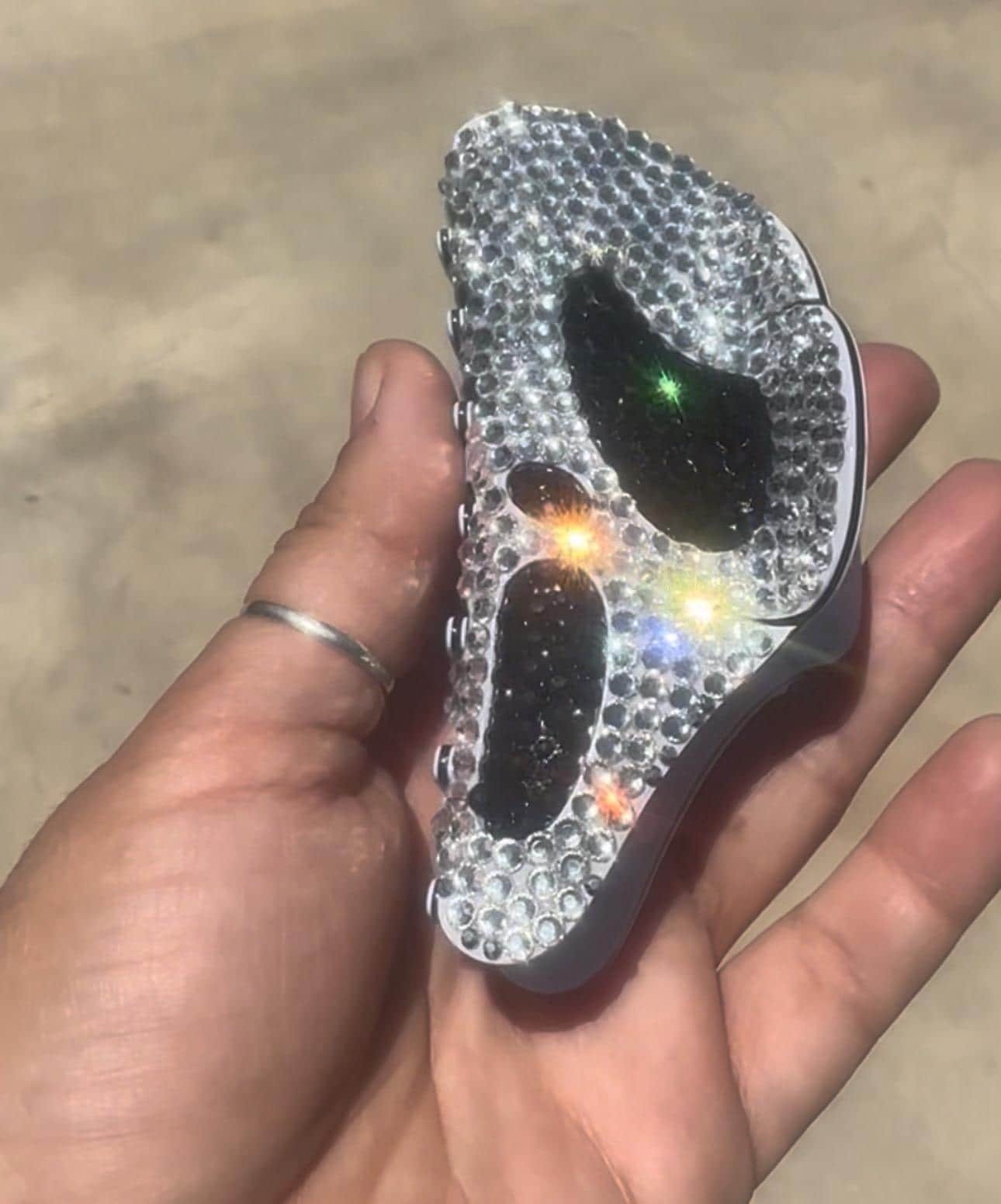 Custom Bedazzled hair clips