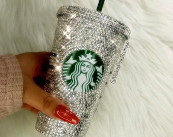 STARBUCKS Bling-beker op maat gemaakt met Swarovski-kristallen - Cadeau-ideeën