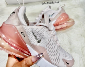blush pink air max 270