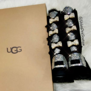 Ugg adriana wedge fringe leather boot top