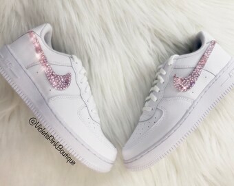 sparkly air force ones