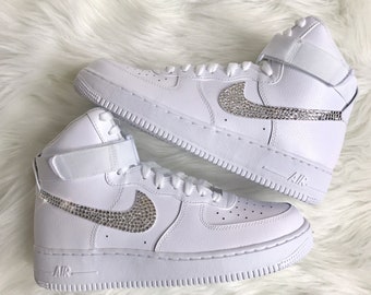 Shop Blue Nike Air Force 1 High Top Sneakers With Afterpay Farfetch Australia