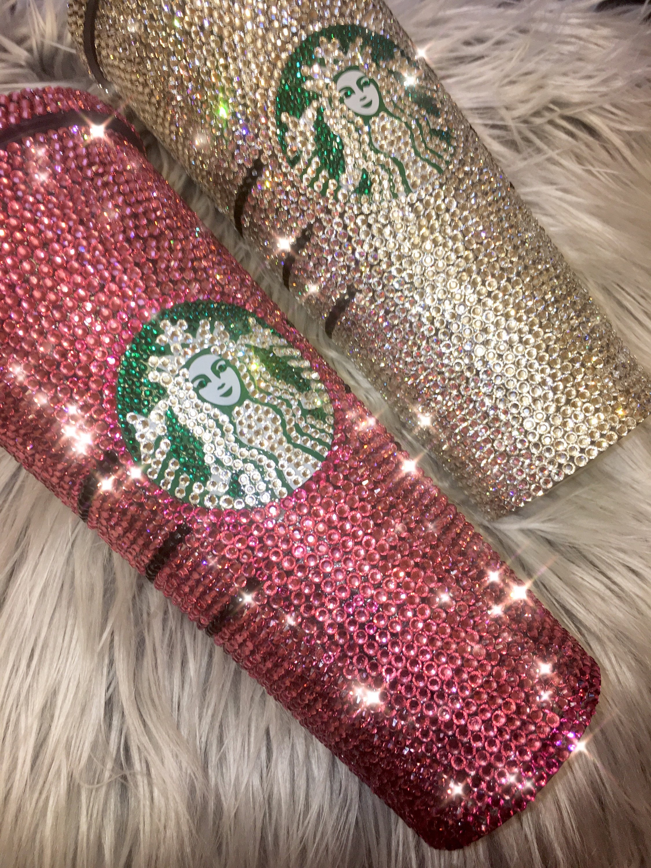 Bling Custom Crystallized STARBUCKS Bling Cold Cup With Pink Swarovski  Crystals -  Canada