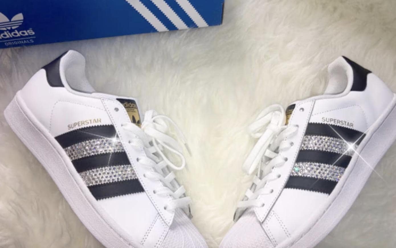 ★adidas originals★海外先行発売★SUPERSTAR SWAROVSKI Swarovski Adidas Original Superstar – Pink Ivy