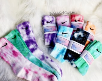 Nike Tie Dye Socks Custom Nike Crew Socks