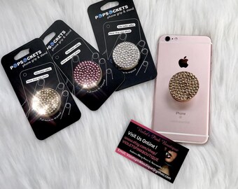 Popsockets Popgrip Swarovski Popsocket Amazon Glitter Popsocket