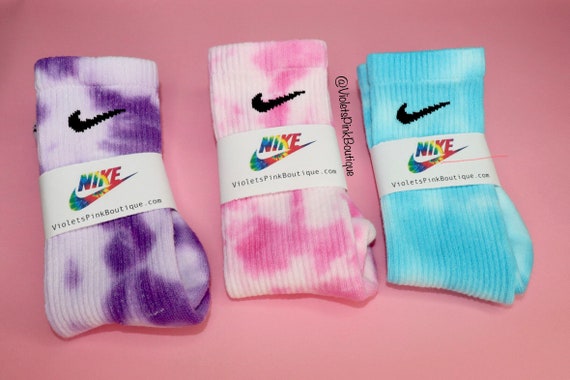 Nike Tie Dye Socks Custom Nike Crew Socks