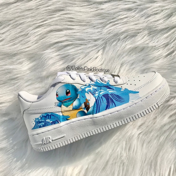 Custom Louis Vuitton Blue Tie Dye AF1