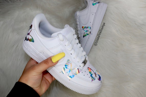 custom air force 1 holographic
