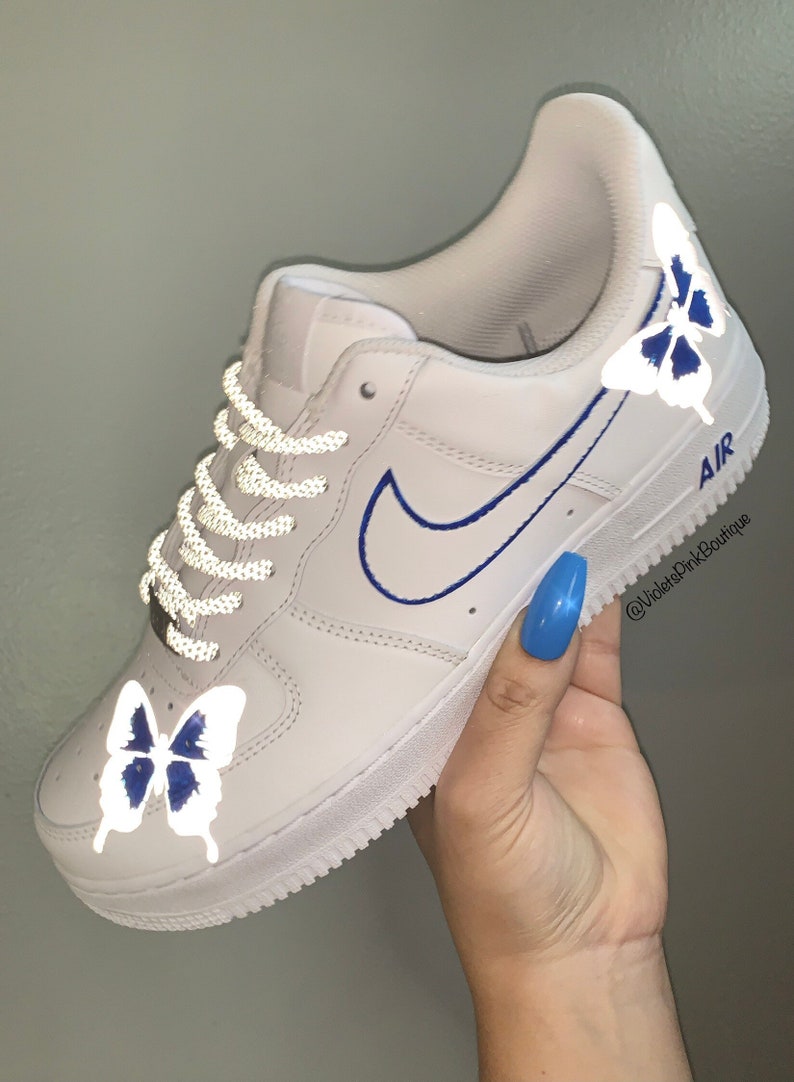 air force 1 reflective butterfly