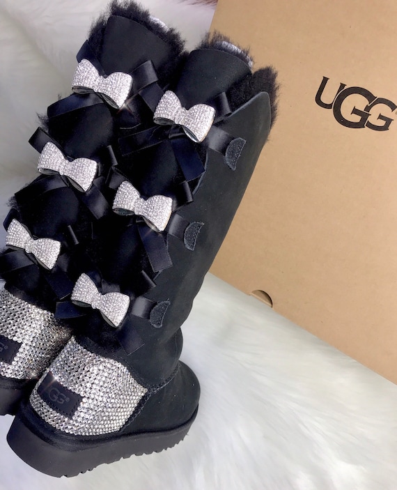 women's tall bailey bow uggs