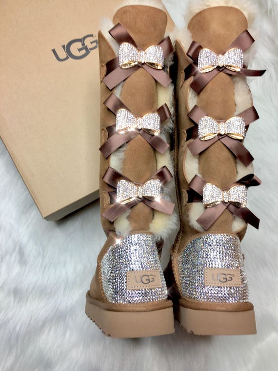 bling uggs with bows