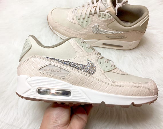 Etsy Femme's Bling Swarovski 90 bling Max Air Crystals Nude Bq8Cw