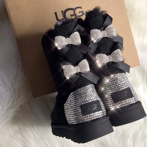 Women's Bling Ugg Swarovski Crystals 